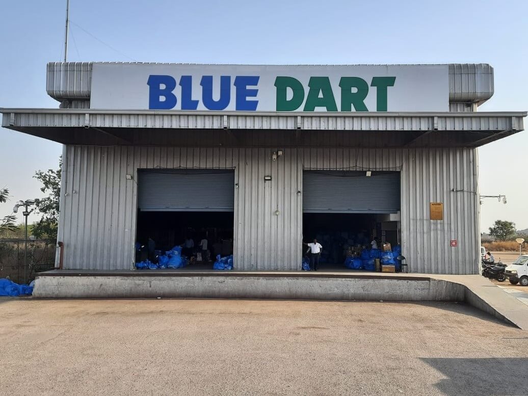 Blue dart clearance logo